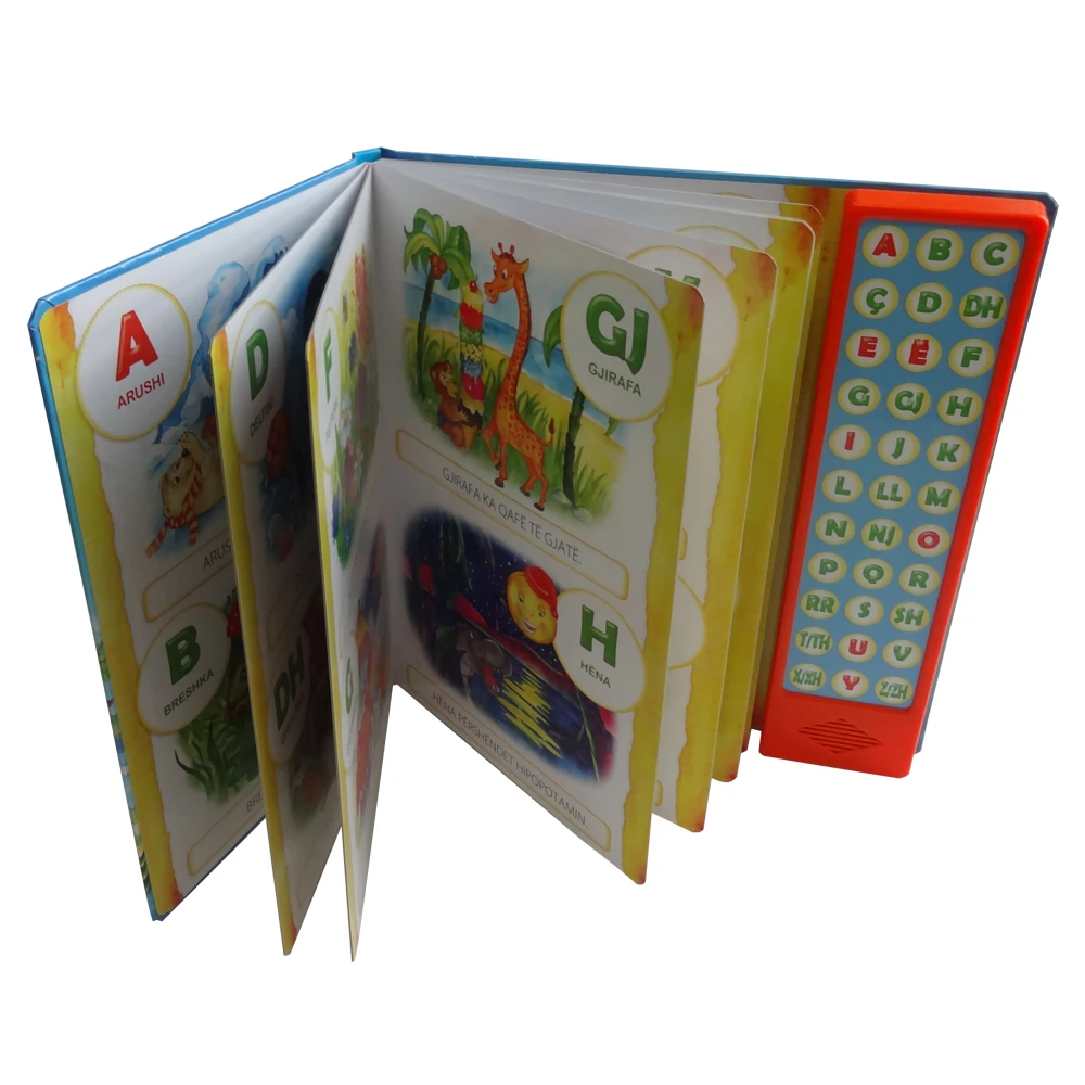 Sound Voice Music Picture Book with Custom Sound Module
