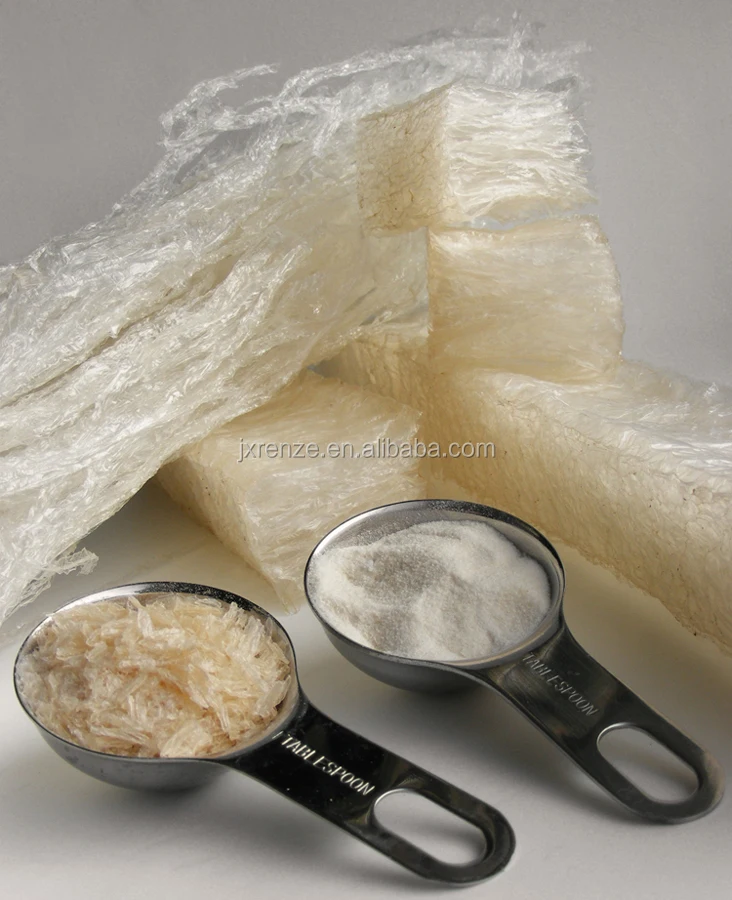 
500-1250 Gel Strength Edible Agar Agar Powder/Strip Food Grade 