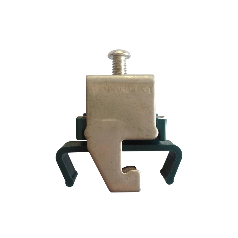 Electrical Stainless steel triangle bracket pipe hold conduit clamp busbar clamp