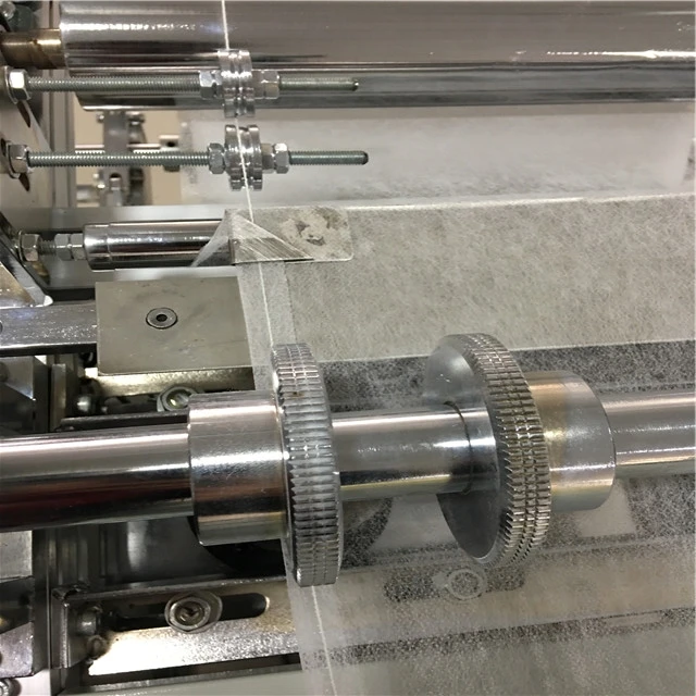 Nonwoven hairnet bouffant cap making machine