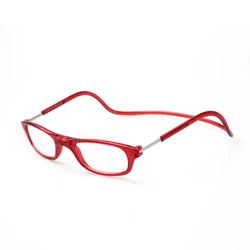 Wholesale hang neck women clic magnetic reading glasses