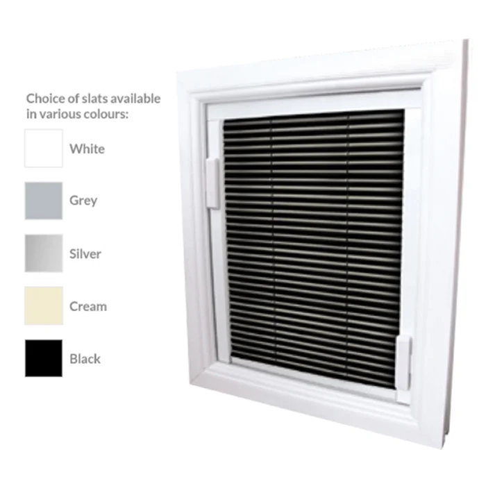 Acoustic Exterior Doors Integral Venetian Blinds