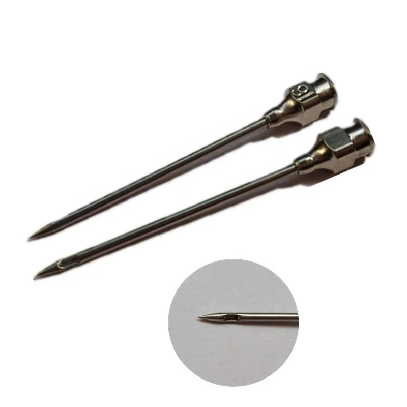 BEST SELLING PRODUCTS STAINLESS STEEL METAL NEEDLE PUNCTURE NEEDLE WITH ONE HOLE IN NEEDLE TIP