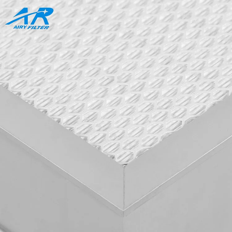 High Efficiency  Minipleated Hepa Filter  In Cloth