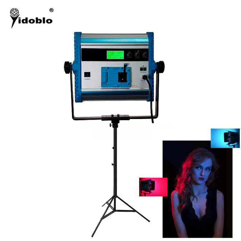 Yidoblo A-1200C rgbw high brightness soft light for film shooting, movie, television studio photographic equipment