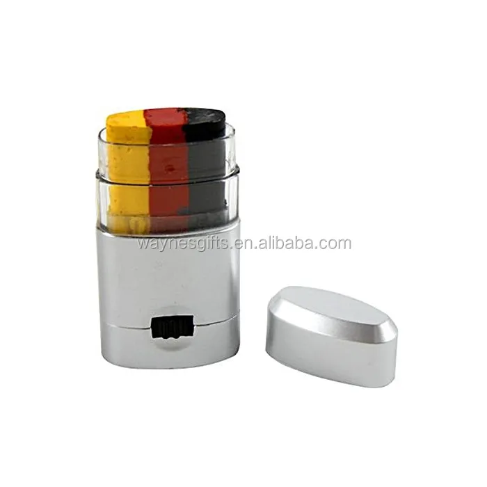 custom Safe and non-toxic Brazil face painting designs fans face paint