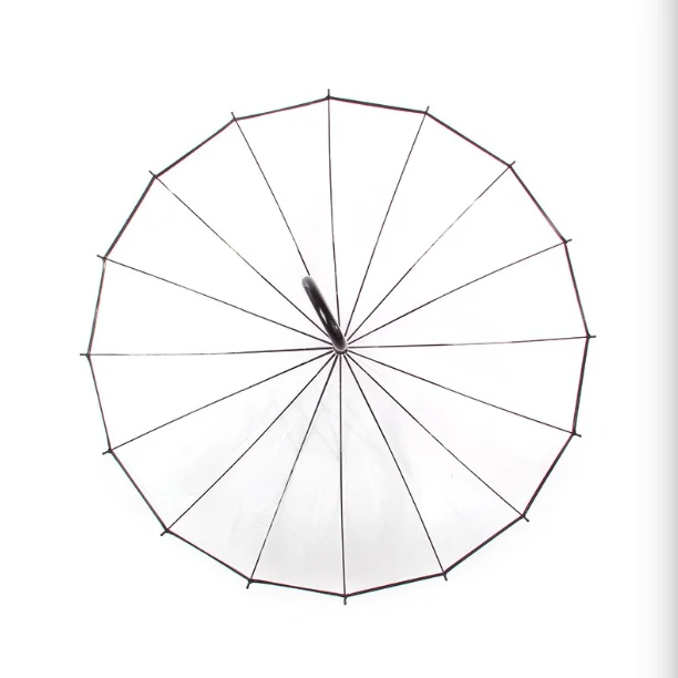 
Unique Bubble Dome Shape Clear Umbrella/Auto Open LightWeight Portable Transparent Umbrella Canopy/Tote Plastic Clear Umbrella 