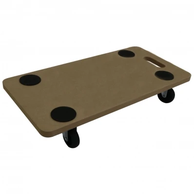 Колесная тележка для перемещения мебели, многоцелевой ролик для перемещения тяжелых предметов с грузоподъемностью 440 фунтов, тележка из твердой древесины