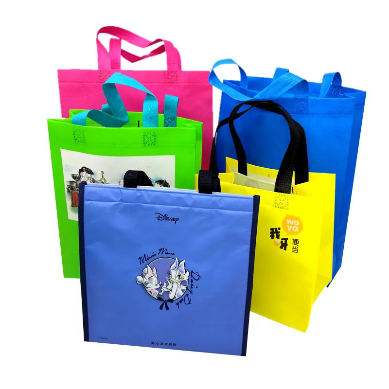 Eco-friendly cheap promotional shopping give away spunbond pp non-woven bag