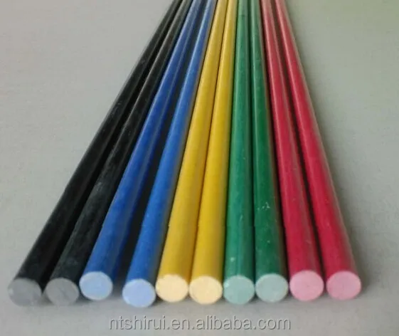 Пластиковые Стекловолоконные палочки pultrusion FRP, палочки frp