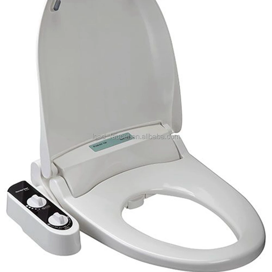 Cold Water Dual Cleaning Nozzle Spray Bidet with ABS Toilet Seat Cover For Ladies Personal Hygeine