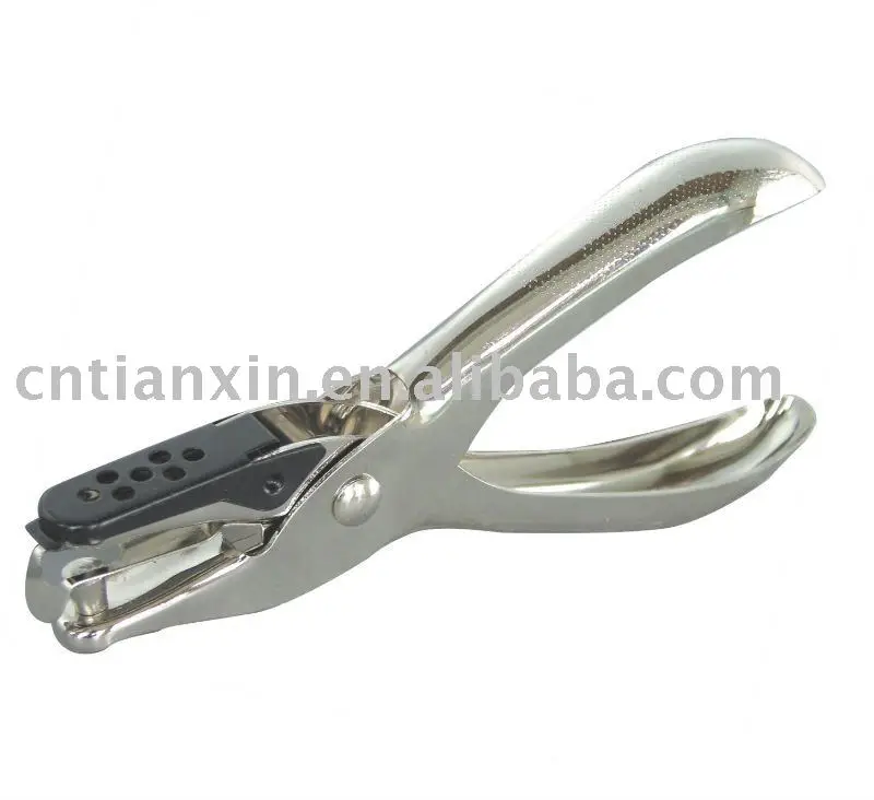 Single Hole Paper Punch Cushion Grip Heavy Duty Hole Puncher for Greeting Cards Scrapbook Notebook Puncher Craft Paper Hand Tool