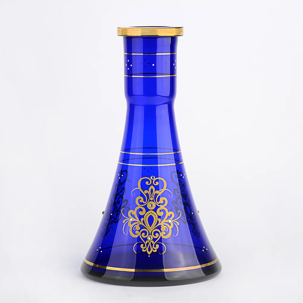 hot egyptian shisha portable mini bottle hookah new design shisha real goldrim hooka social smoke ak47 base hookah wholesale
