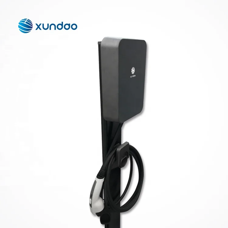 Xundao factory 220V 32A floor standing ev charging station for sale
