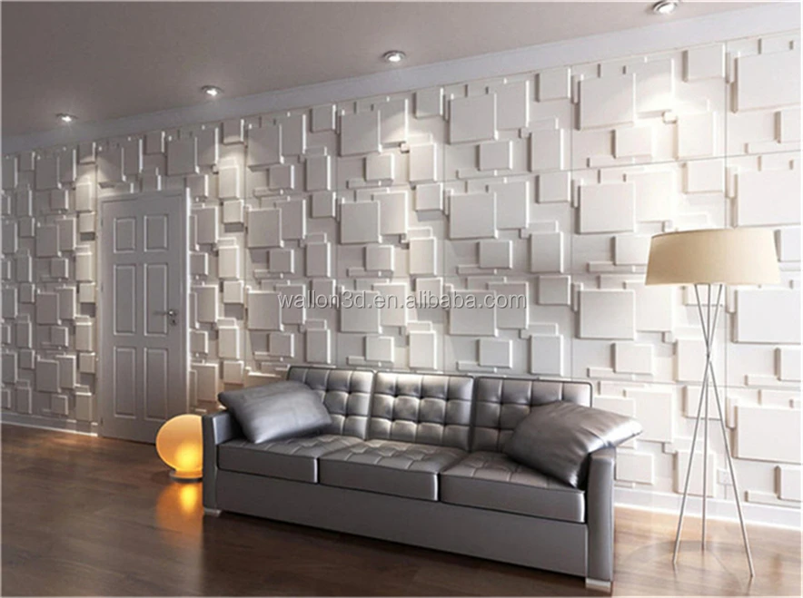 Mirror Silver Light Through 3D Cover background wallart decoration 3d wall panel supplier