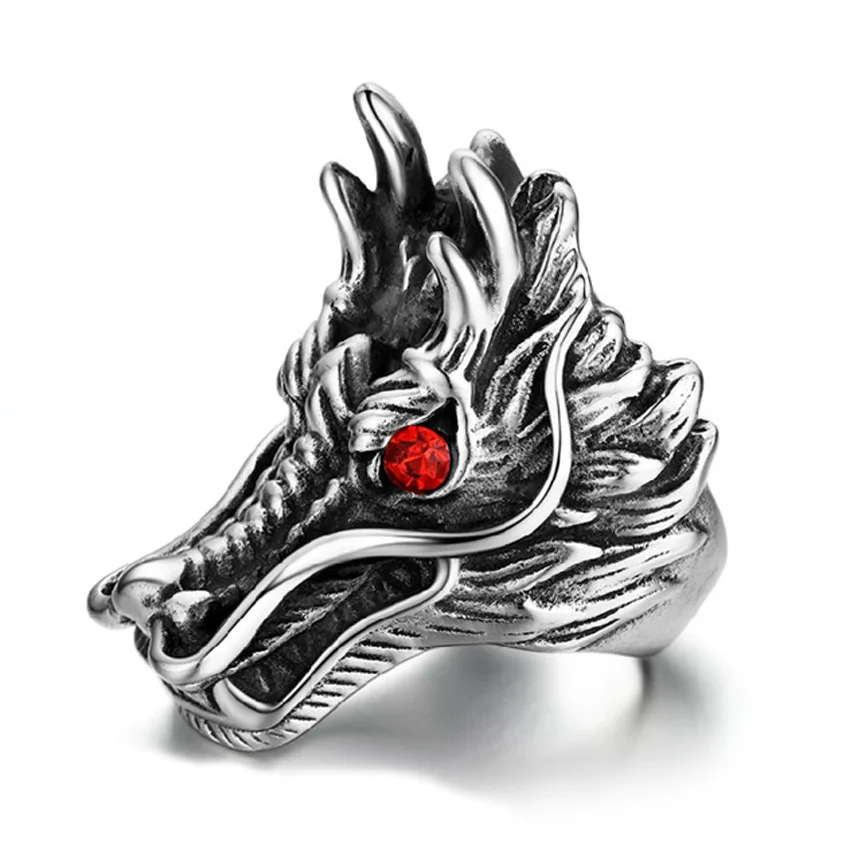 stainless steel spinner rings/stainless steel dragon rings/stainless steel cross ring