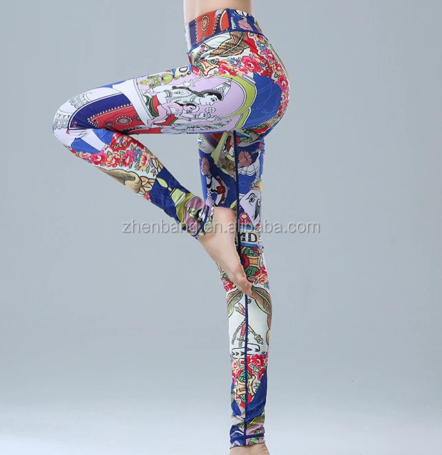 Womens Clothing Fall Leggins OEM Accepted Printed Ladies Fancy Leggings
