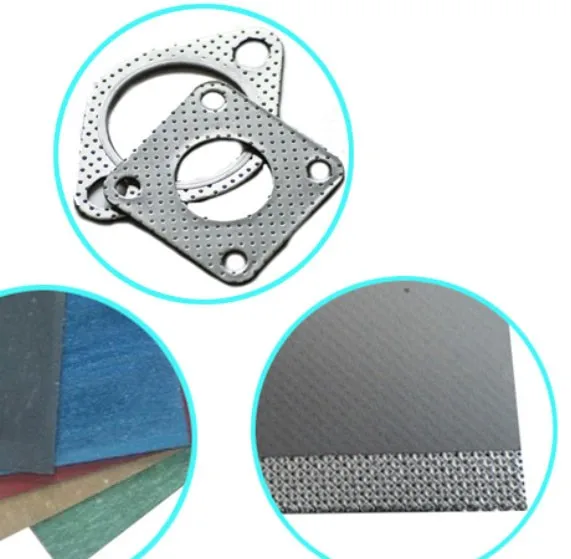 Best Sales Customized Color Compressed No Asbestos Jointing Sheet High Pressure Vessel Flange Sealing Gasket