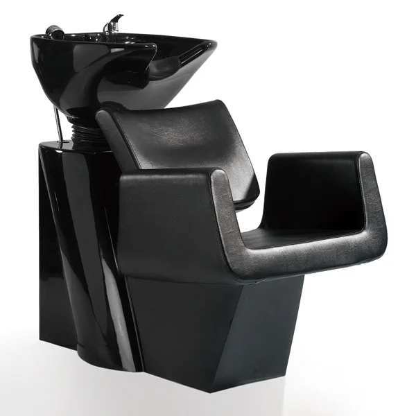 hot pink  barber shop chairs with sink shampoo wash bowl chair for salon