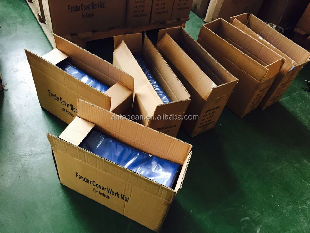 magnet car fender cover 98*64cm in pvc material