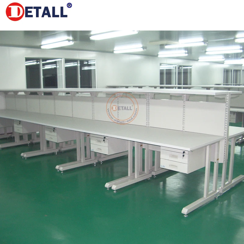 Низкая стоимость электро-магнитная для фрезерования строгания верстак с шкафы для хранения легкого ЭСР рабочей станции