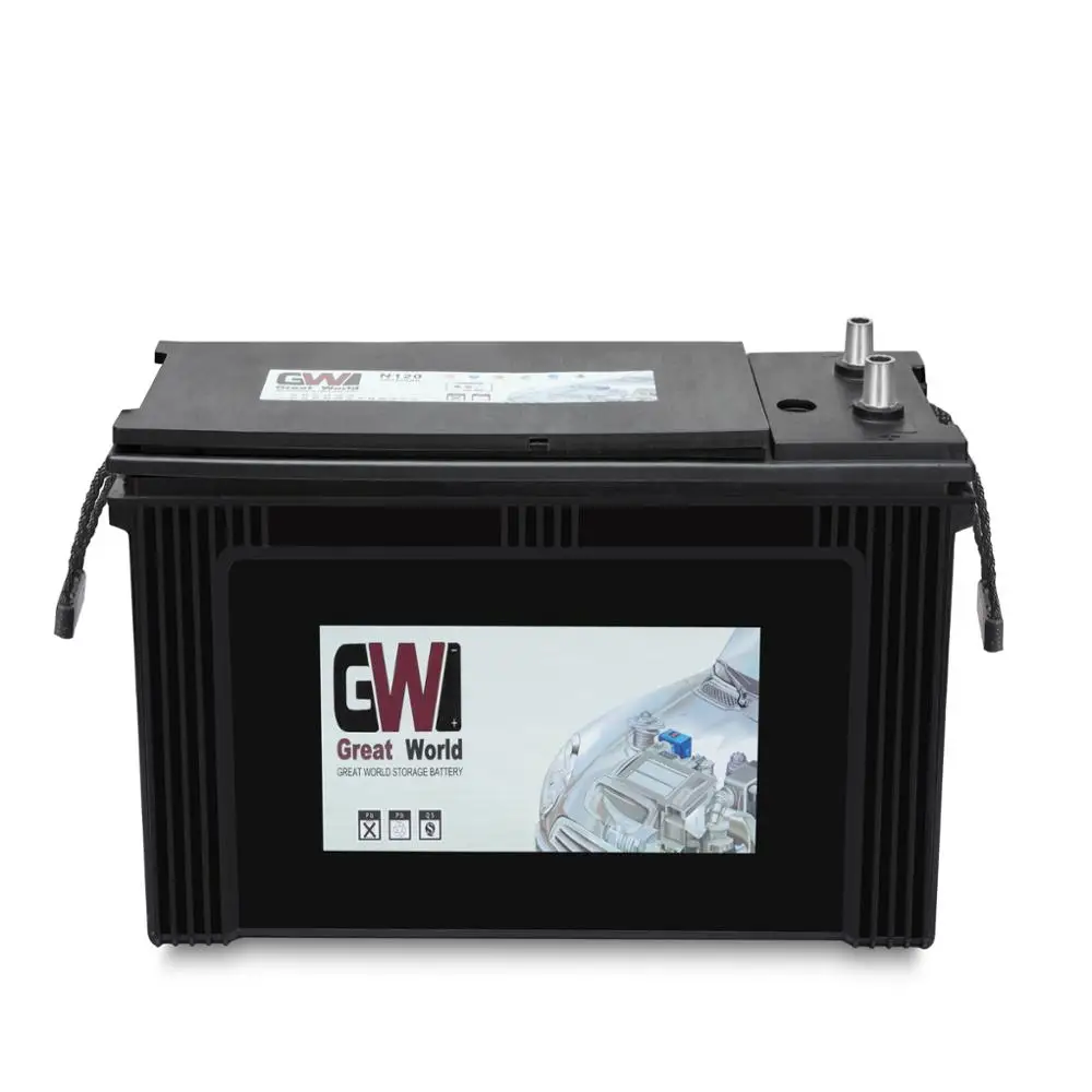 12 В, 120 Ач, герметичные батареи, аксмулятор с автомобильной батареей, Турция, для грузовика