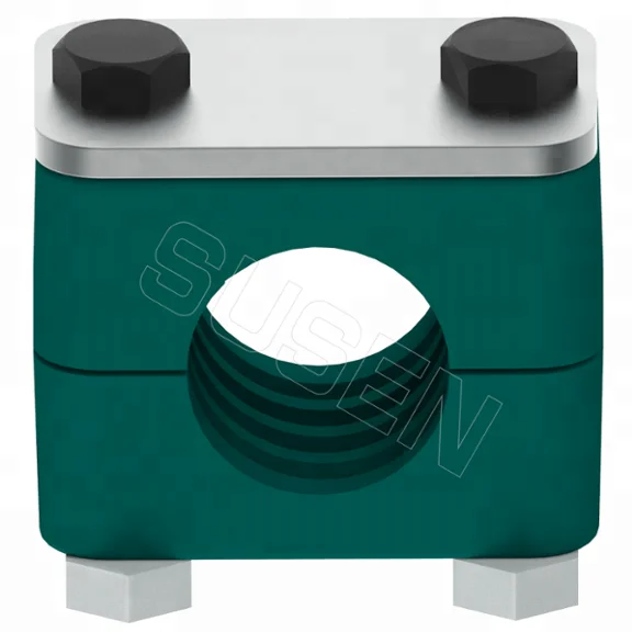 Light/ Heavy/ Twin /Double  Hydraulic Tube Hose clamp /marine Pipe Clamp