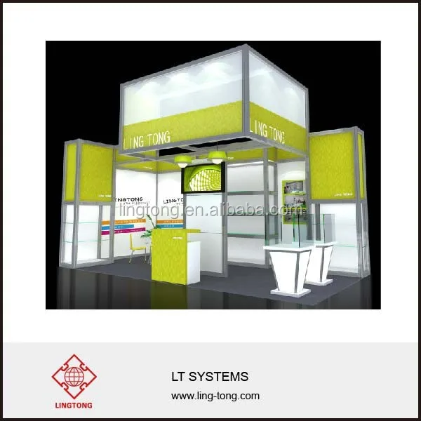 
 Высококачественный выставочный стенд с немецкой выставочной системой  