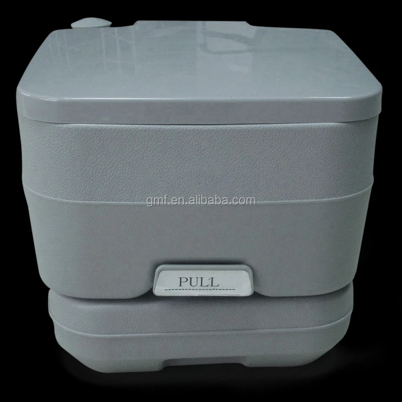 GMF one piece 10L 20L New! China Top quality cheap price coloured mobile public portable plastic toilet for sale!