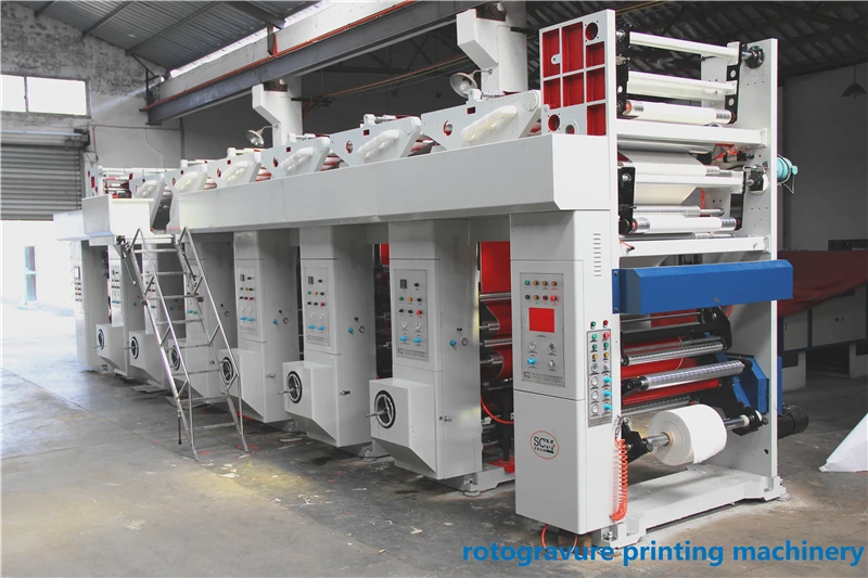 
Automatic multi - color gravure printing machine film cloth printing machine 