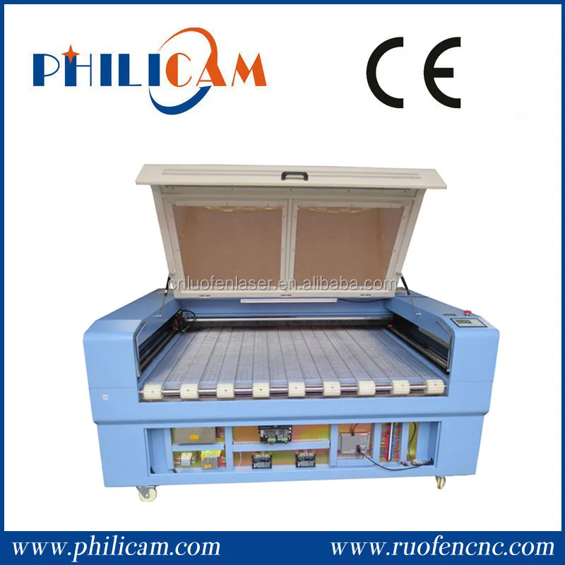 HOT (1600*1000mm )1610 auto feeding fabric laser cutter