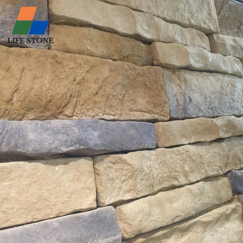 Rustic imitation manufactured artificial cement material stone artificial for exterior