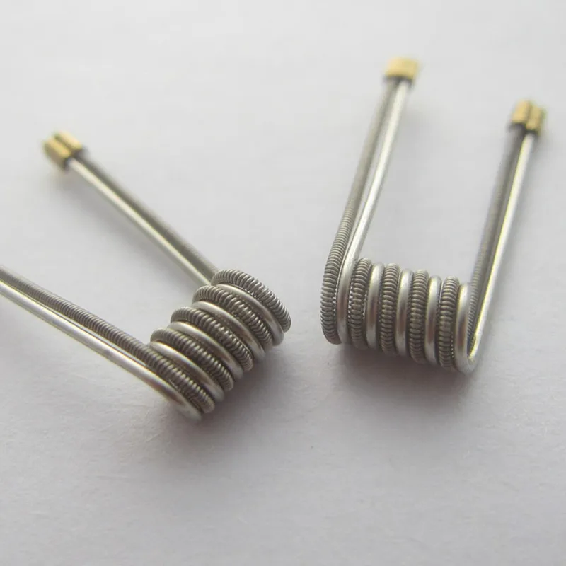  Ni 90 SS 316L clapперехват Alien V2 Тройная витая катушка для вейпа clapton Wave Flat PAPALLEL CLAPTON