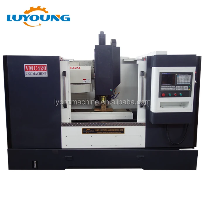 Vmc420 horizontal used small cnc router for metal