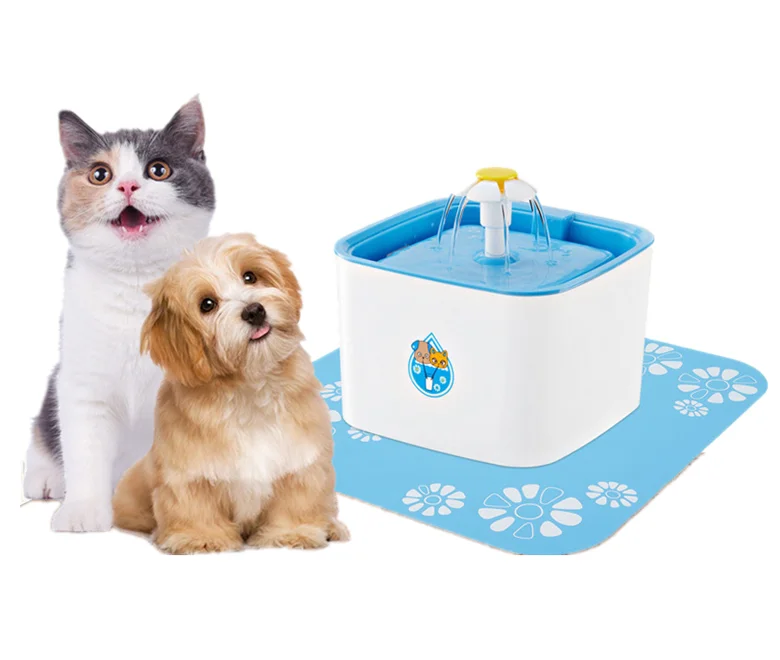 3.5W Low power pet fountain automatic water dispenser,battery operated pet water fountain,pet fountain water dispenser