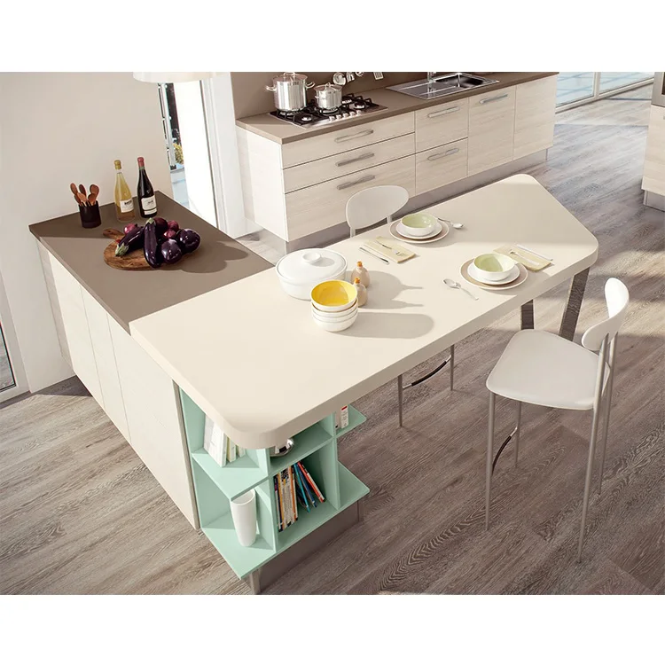 Короткое время доставки модульный мини-кухонный шкаф