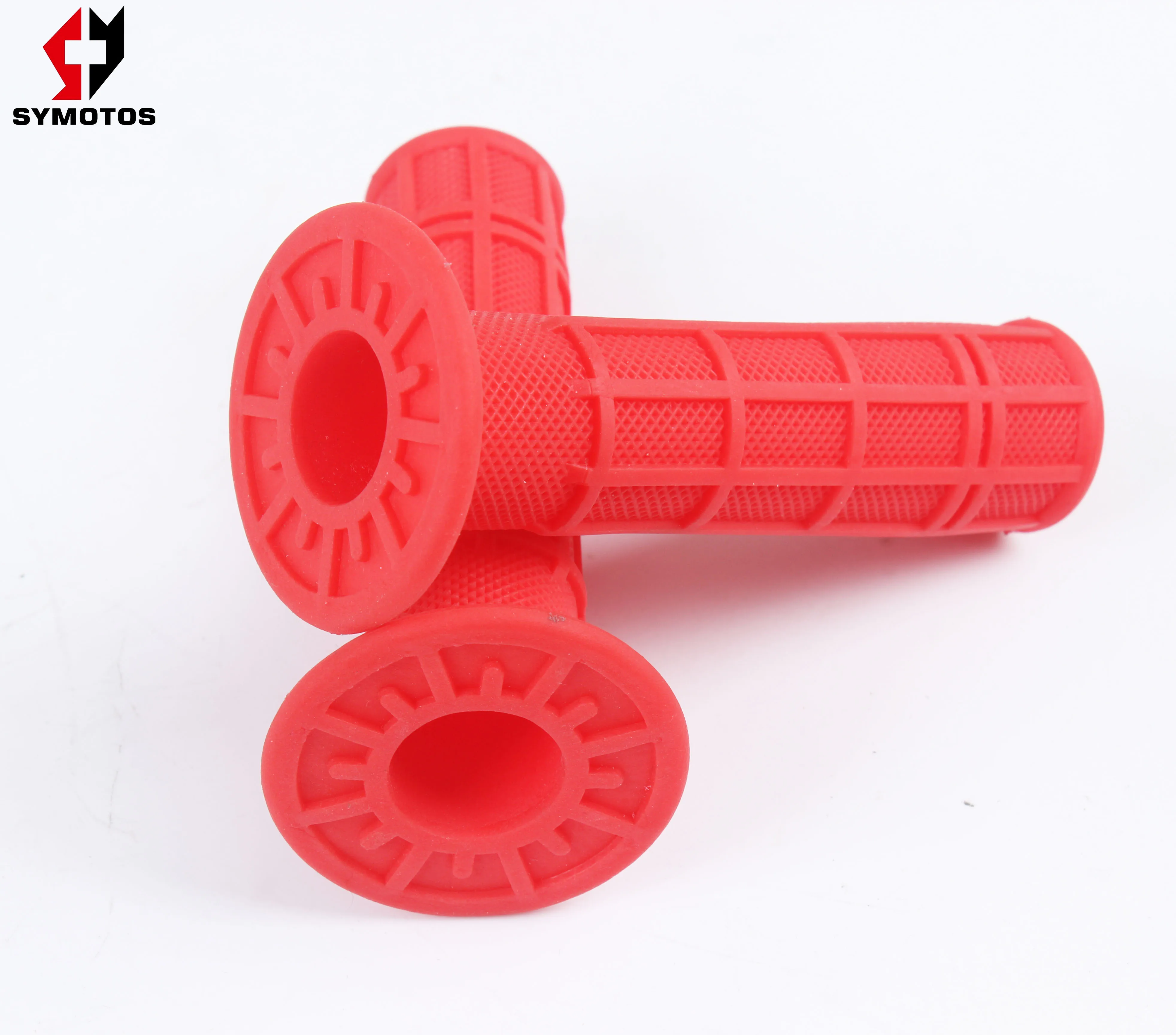 pit bike dirtbike atv handle bar grips red/black/blue