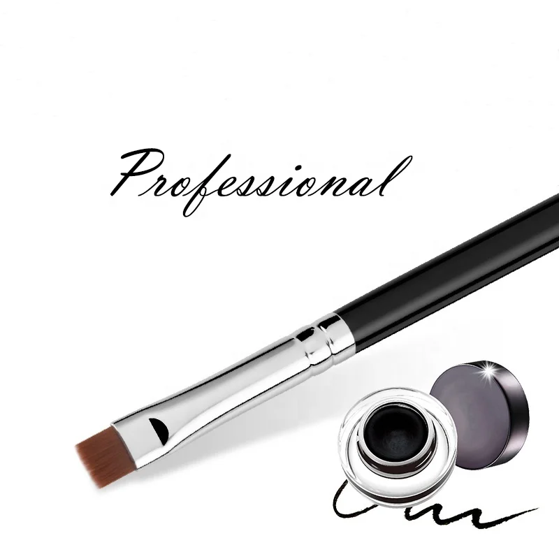 Natural Hair /Vegan Synthetic Customized Private Logo Professional Wholesale High Qualtity Oem Your Design Flat Liner Brush