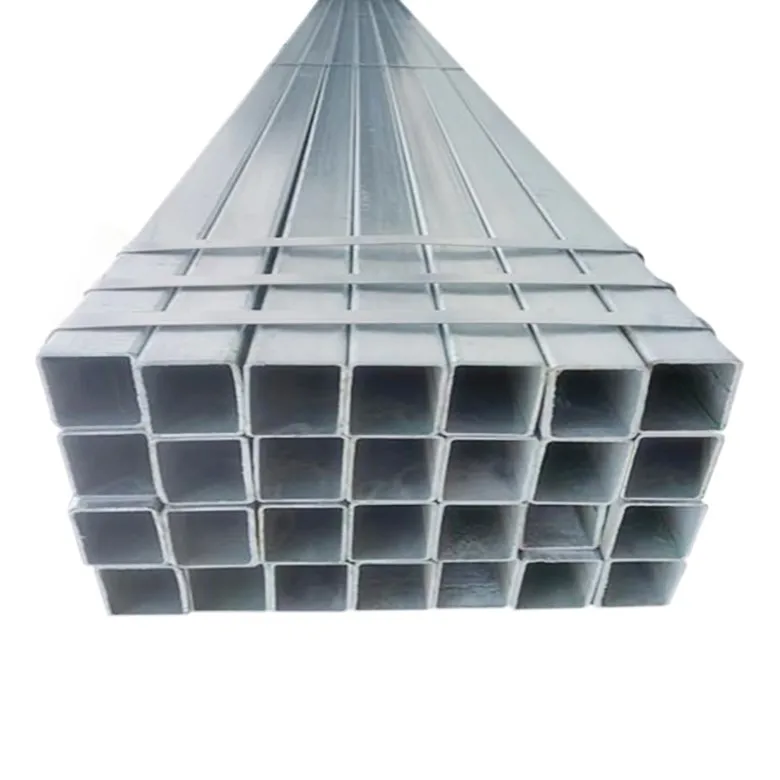 
Hot Rolled Weld Cross Section Square Galvanized Steel Pipe For Green House 