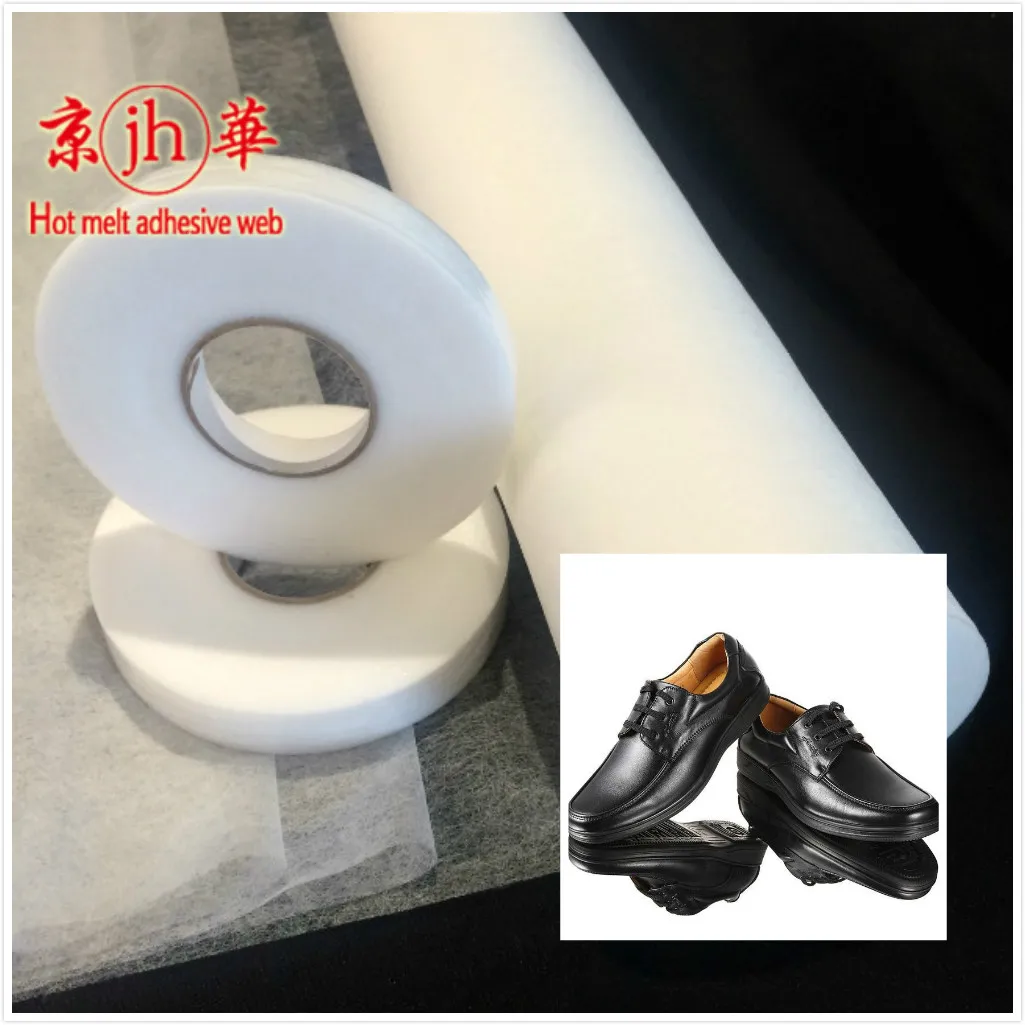 Double sided fusible interfacing/100%PA glue hot melt adhesive spray on no sew fusible adhesive