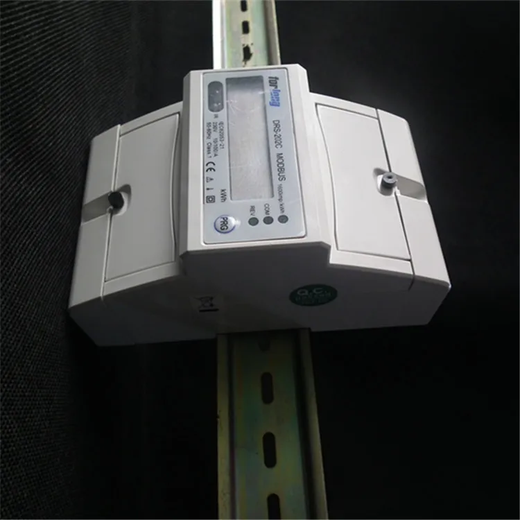 DRS-202E 4p KWh10(100)A LCD display Single phase meter digital electric meter hack