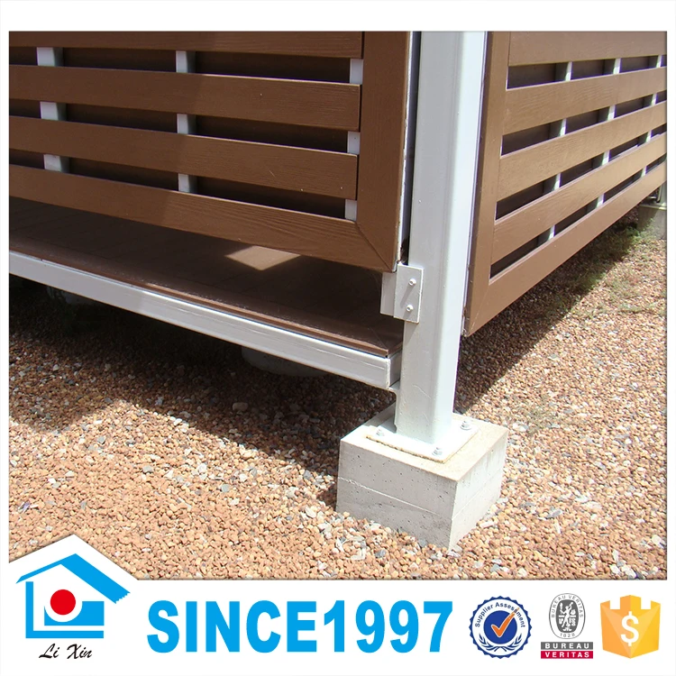 Modern fashion Mediterranean style bamboo prefabricated house