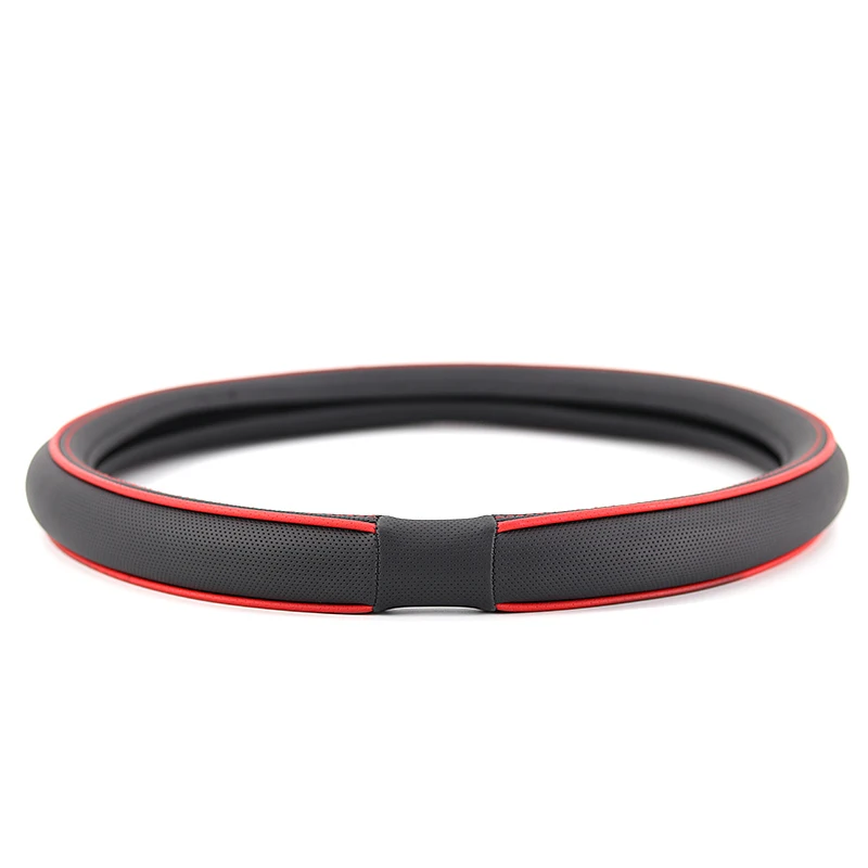 Decoration car steering wheel cover factory price the Best selling cube volante car steering wheel cover leather set