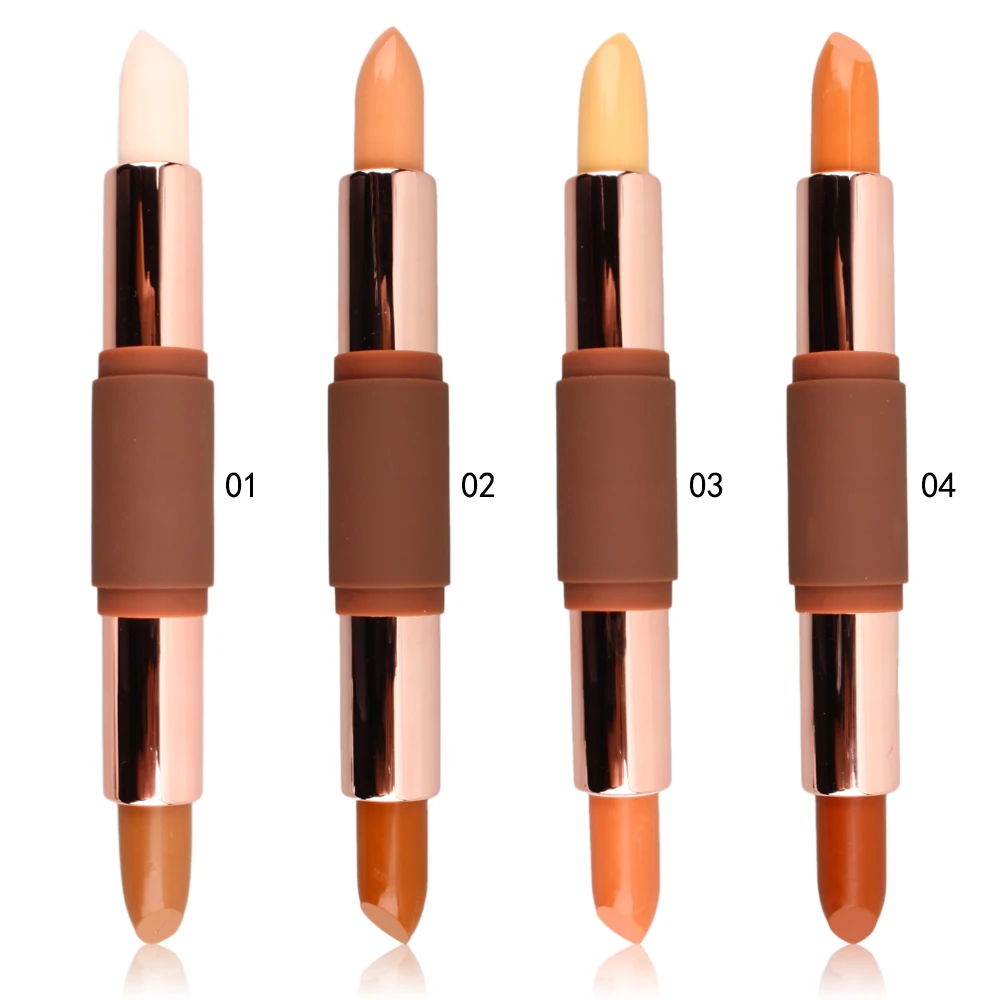 Double-Head Make up Concealer Contouring Face Highlighters Sticks Highlighter Three-Dimensional Face Brightening Pen
