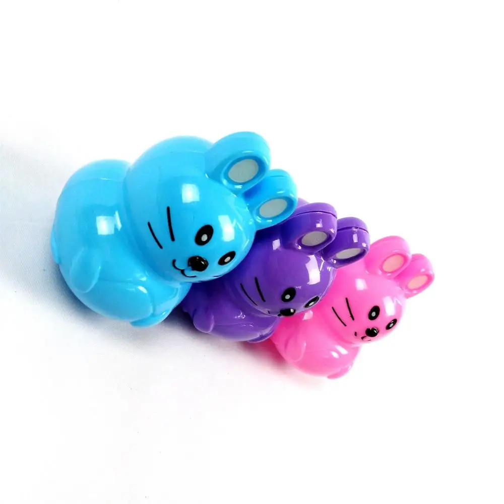 
New plastic rabbit eggs decoration /plastic products for decoration 