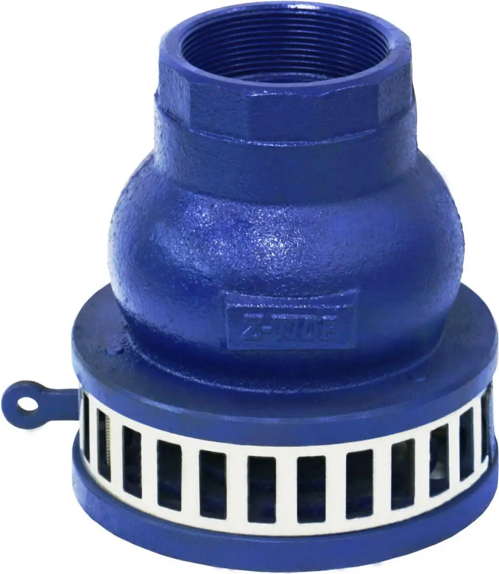 
Foot valve for pump station with stainless steel, ductile iron and cast iron material 