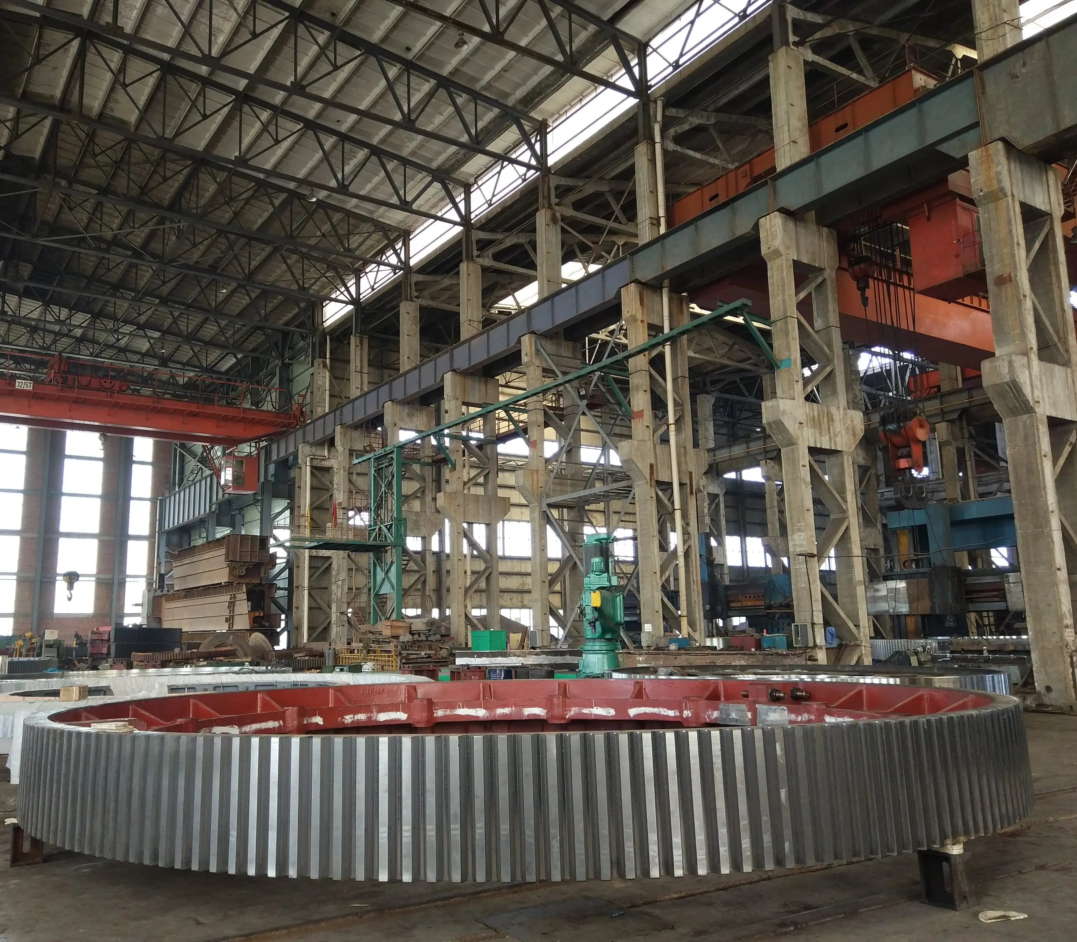 Cnc Фрезерное машинное Литье сталь Вращающаяся печь двойная спиральная Подгонянная Китай сделанная Шестерня части