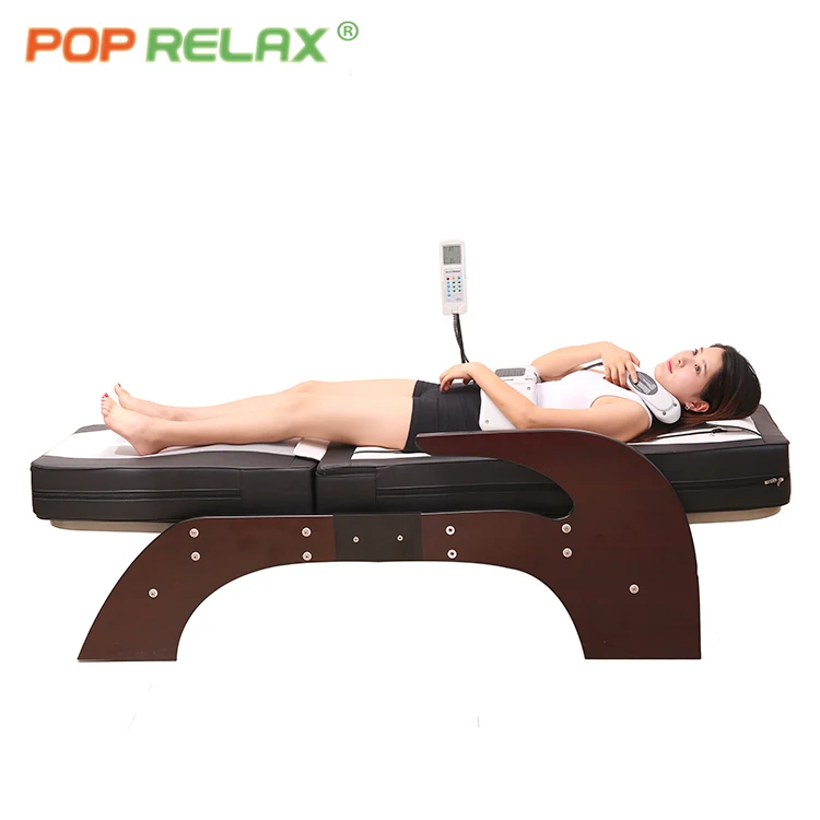 Pop relax far infrared Thermal therapy natural jade massage roller electrical double bed & table