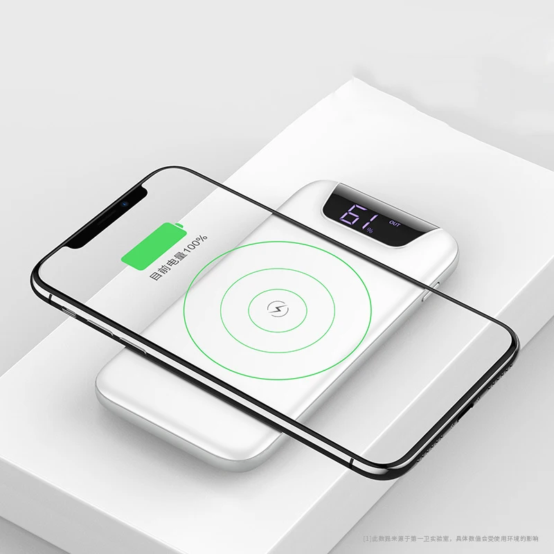 DIVI powerbank 10000 mah dual USB portable cellphone OEM slim mini wireless mobile phone power battery rohs power bank 10000mAh