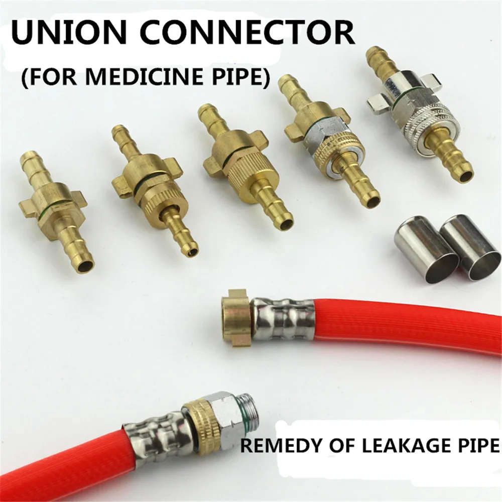 iLOT Swivel Brass Hose Mender Connectors for Agricultural Sprayer Hose or Garden Hose Repairing (A Grade)